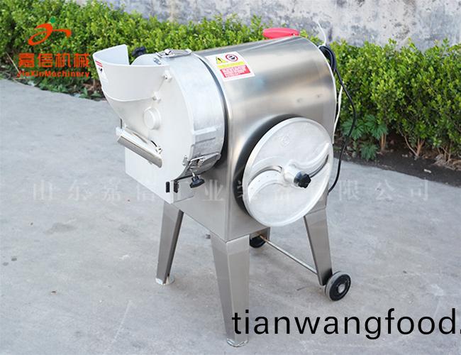 QC-420型(xing)輸(shu)送式(shi)切菜(cai)機(jī)(ji) 多功能(neng)切(qie)菜(cai)機(jī)(ji)生産(chan)廠傢(jia)